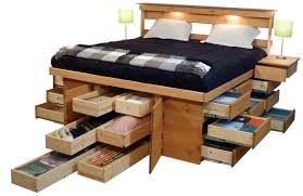 12 Drawer Platform Bed Queen Clearance