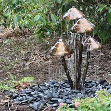 Tidal Mushroom Garden Water Feature