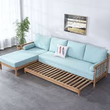 china solid oak corner sofa bed
