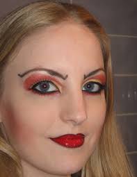 halloween makeup devil