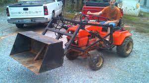 ariens gt 17 home made frontloader