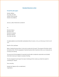 Business Email Format Letter Sample Examples Professional