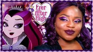 raven queen inspired makeup tutorial