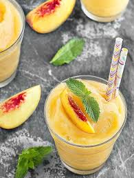 frozen peach lemonade as easy as