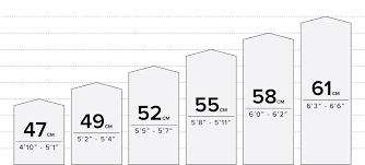 Sizing Chart 6ku Bikes