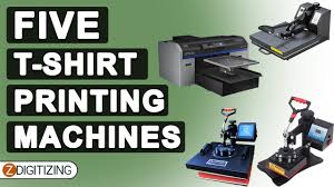 top five t shirt printing machines