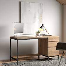 Light wood desk free photo. Modern Drawers Light Wood Desks Allmodern