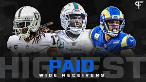 highest paid wide receivers in the nfl