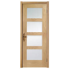 lite frosted glass interior wooden door