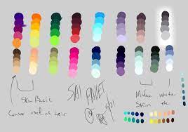 Sai Color Pallet Chart By Darkly1 On
