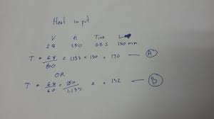 Travel Speed For Calculate Of Heat Input