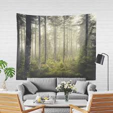 Spiritual Forest Tapestry Magical Woods