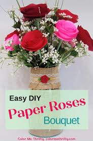 how to make diy rolled paper roses