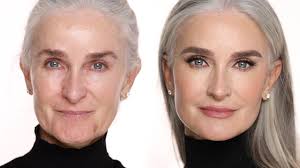 natural gray haired over 60 caroline