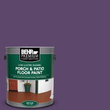 Behr Premium 1 Gal 660d 7 Blackberry Farm Low Lustre Enamel Interior Exterior Porch And Patio Floor Paint