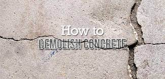 How To Break Up A Concrete Slab