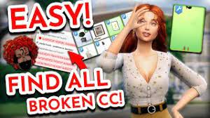 fix broken cc in sims 4