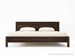 solid queen size bed by karpenter