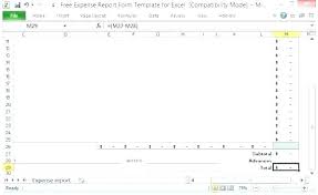 Business Expense Excel Template Derbytelegraph Co
