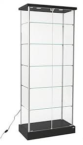 Retail Glass Display Case 2 Led