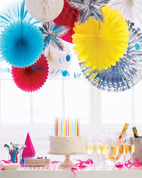 Make a whole bunch, using a variety of decorative paper and patterns, and hang from the ceiling at varying lengths. Grown Up Birthday Party Ideas Martha Stewart