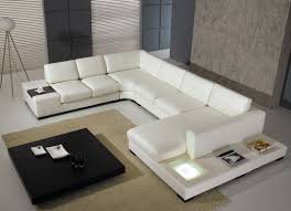 t 35 modern leather sectional sofa