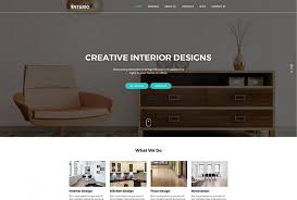 interior design html template