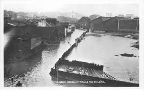 inondation de paris 1910 rue du loiret