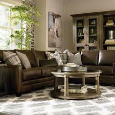 brown leather sectional houzz