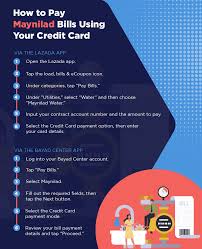 how to pay bills using your credit card