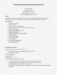 Medical Receptionist Resume Examples Officeple Job And