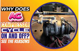why does ac compressor cycle on and off