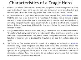Oedipus Tragic Hero Essay The Best Tragic Hero Examples