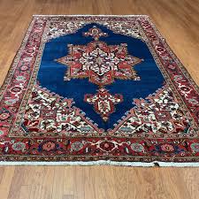 1940s antique handmade persian heriz