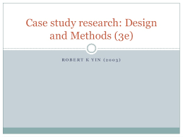 Case Study Methodology  Rolf Johansson Ver     Positivism   Social     PhD thesis   Wikispaces