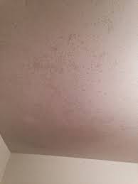 spotty ceiling
