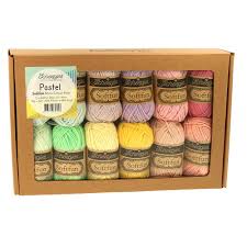 scheepjes softfun yarn minis color pack 65705 pastel