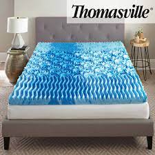 A cooling mattress topper will get all the comfort you need for a best night's sleep and will lessen the pressure points. Thomasville 3 Cool Tri Zone Gel Memory Foam Mattress Topper Costco