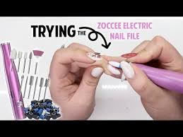 zoccee electric nail file