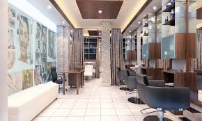 beauty parlour interior design by high