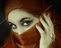 arabian beautiful woman stock photo