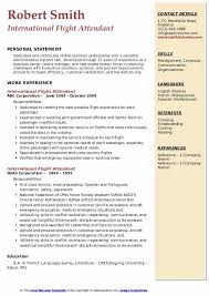 Also, you can download a free resume and make it yours. International Flight Attendant Resume Samples Qwikresume