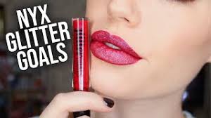 nyx glitter goals liquid lipstick