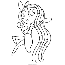 Below are all the sprites of #648 meloetta used throughout the pokémon games. Meloetta Coloring Page Free Coloring Library
