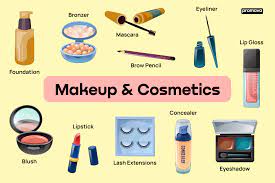 makeup list voary and definitions