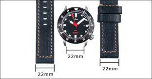 How to measure a watch band. Watch Strap Sizing Guide Crown Buckle