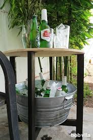 Diy A Custom Cooler Table For The Patio