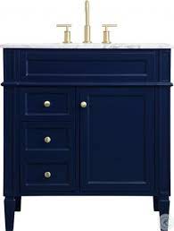 Don't miss these sales and savings. Williams Blue 32 Bathroom Vanity From Elegant Lighting Coleman Furniture