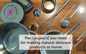 making natural skincare s