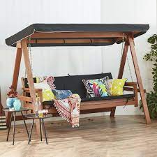3 Seater Swing Sofa Bed With Canopy